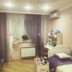 Дизайн штор для спальни для подростка