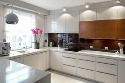 Müasir üslubda mətbəx iş sahəsinin dizaynı