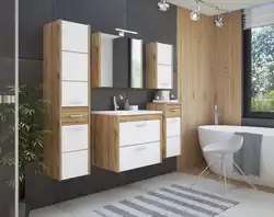 Bathroom furniture set photo
