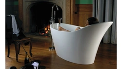 Bathtub like a bowl photo