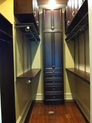 Storage room in the hallway design