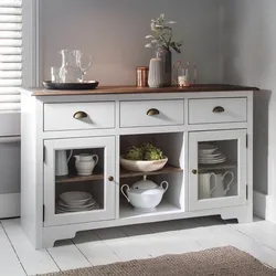 Chest of drawers in the kitchen in the interior
