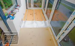 Пеноплекс фотосуреті бар лоджияларды өз қолыңызбен оқшаулау