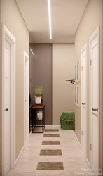 Photo design of an L-shaped hallway