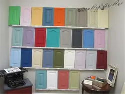 Kitchen facade paint photo