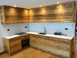 DIY Kitchen Made From Pallets Photo