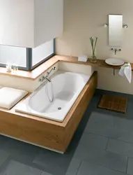 Bathroom On The Podium In The Interior