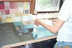 Столешница Для Кухни Из Плитки Своими Руками Фото