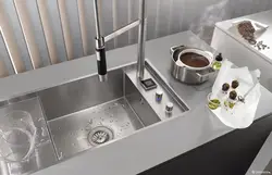 Kitchen Interior With Faucet