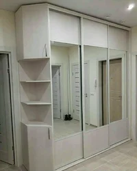 Шкаф купе белого цвета фото прихожая