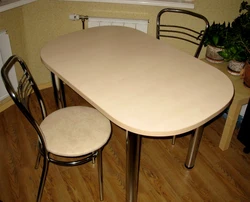 Dining table for kitchen extendable oval photo