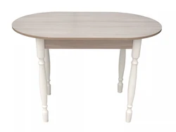 Dining table for kitchen extendable oval photo