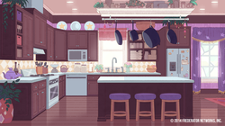 Gacha life kitchen photo