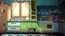 Gacha life kitchen photo