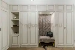 Wardrobe With A Hinged Mezzanine In The Hallway Photo