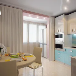 Photo of a kitchen in a two-room apartment