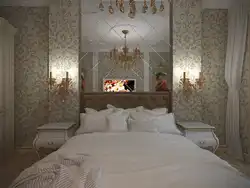 Сағаты бар жатын бөлменің дизайны