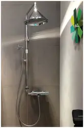 Shower stand for bath photo