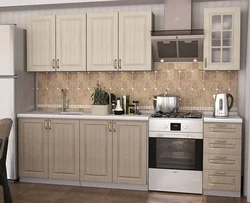 Kitchen interior furniture oak