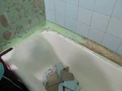 Өз қолыңызбен ваннаны тез және арзан жөндеу фотосуреті