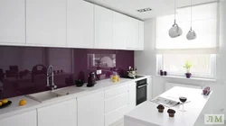 Wallpaper for glossy kitchen photo