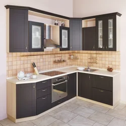 Corner kitchens on the right side photo