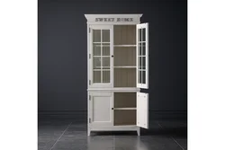 High Floor Kitchen Cabinets For Dishes Photo
