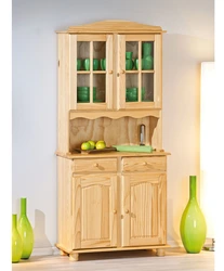 High Floor Kitchen Cabinets For Dishes Photo