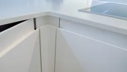 Інтэграваны фасад кухні фота