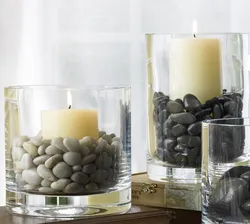 Interior bath vases