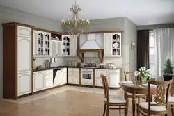 Black earth kitchen furniture photo
