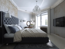 Fusion bedroom interior