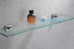Glass Shelves Bath Photo