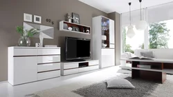 Modern living room walls stylish photos