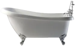 Photo of a bathroom on a white background