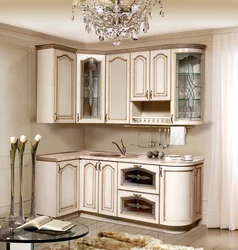 Luxury kitchen furniture photo