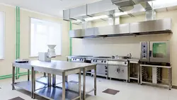 Photo of the school kitchen