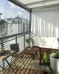 Glass loggia design