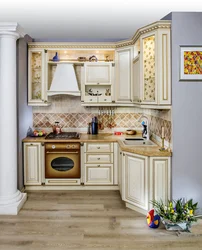 Кухни Классика Фото Малогабаритные