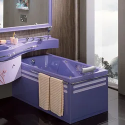 Colorful bathtubs photo