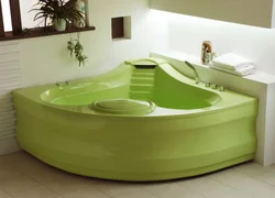 Colorful bathtubs photo