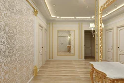 Golden Hallway Interior