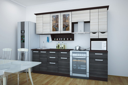 Kitchen a lot of furniture photo