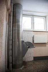 Garbage disposal in the kitchen in Stalin style photo