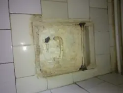Garbage disposal in the kitchen in Stalin style photo