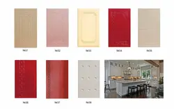 Mətbəx fasadları mdf pvc şəkil
