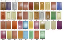 Oshxona Jabhalari Mdf Pvc Fotosurati