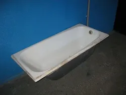 USSR cast iron bathtub photo