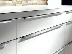 End handles for kitchen facades photo