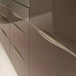 End handles for kitchen facades photo